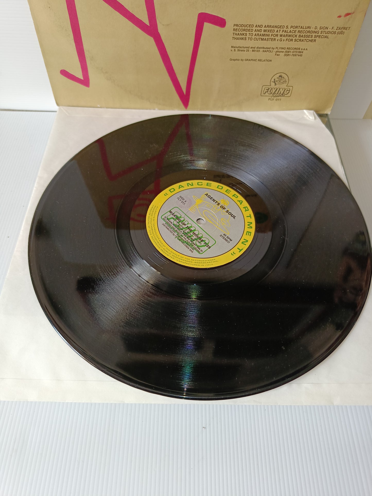 Waking Up The House Agent Of Soul Vinile 12" 45 Giri