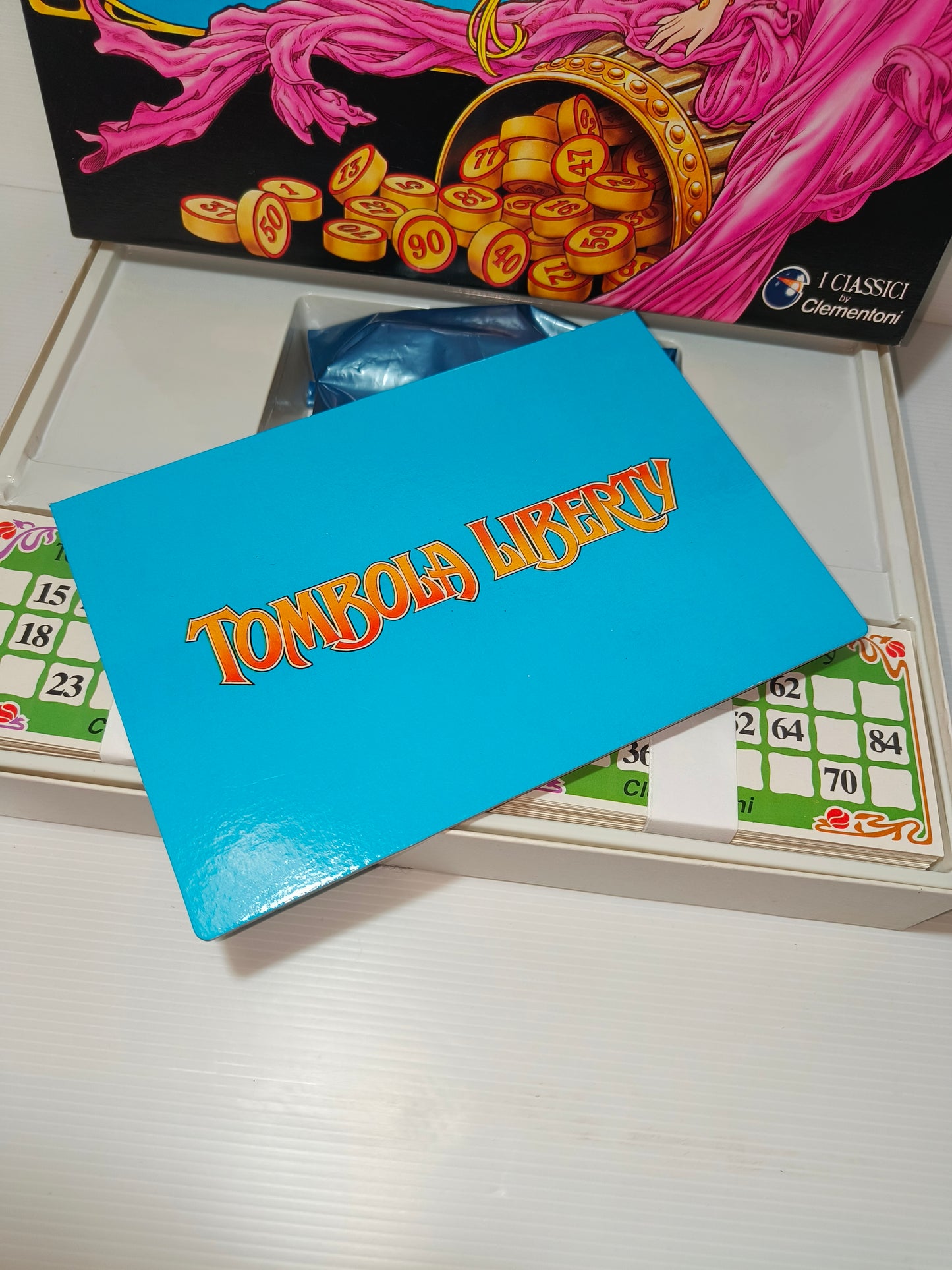 Tombola Liberty Clementoni anni 90, LEGGI