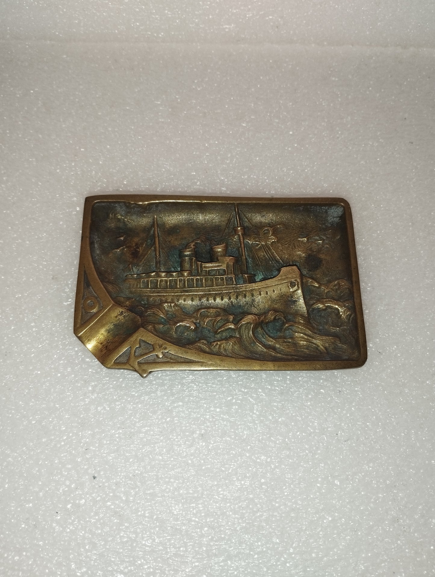 Antico Posacenere In Bronzo