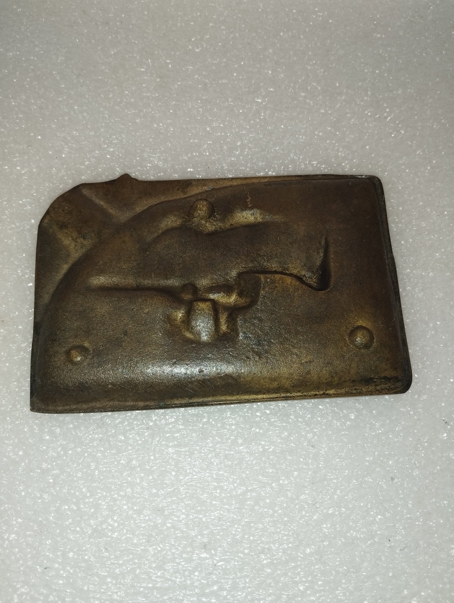 Antico Posacenere In Bronzo