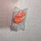 Rare Sorpresine personaggi Stanlio e Ollio in plastica anni 60 Res Plastic