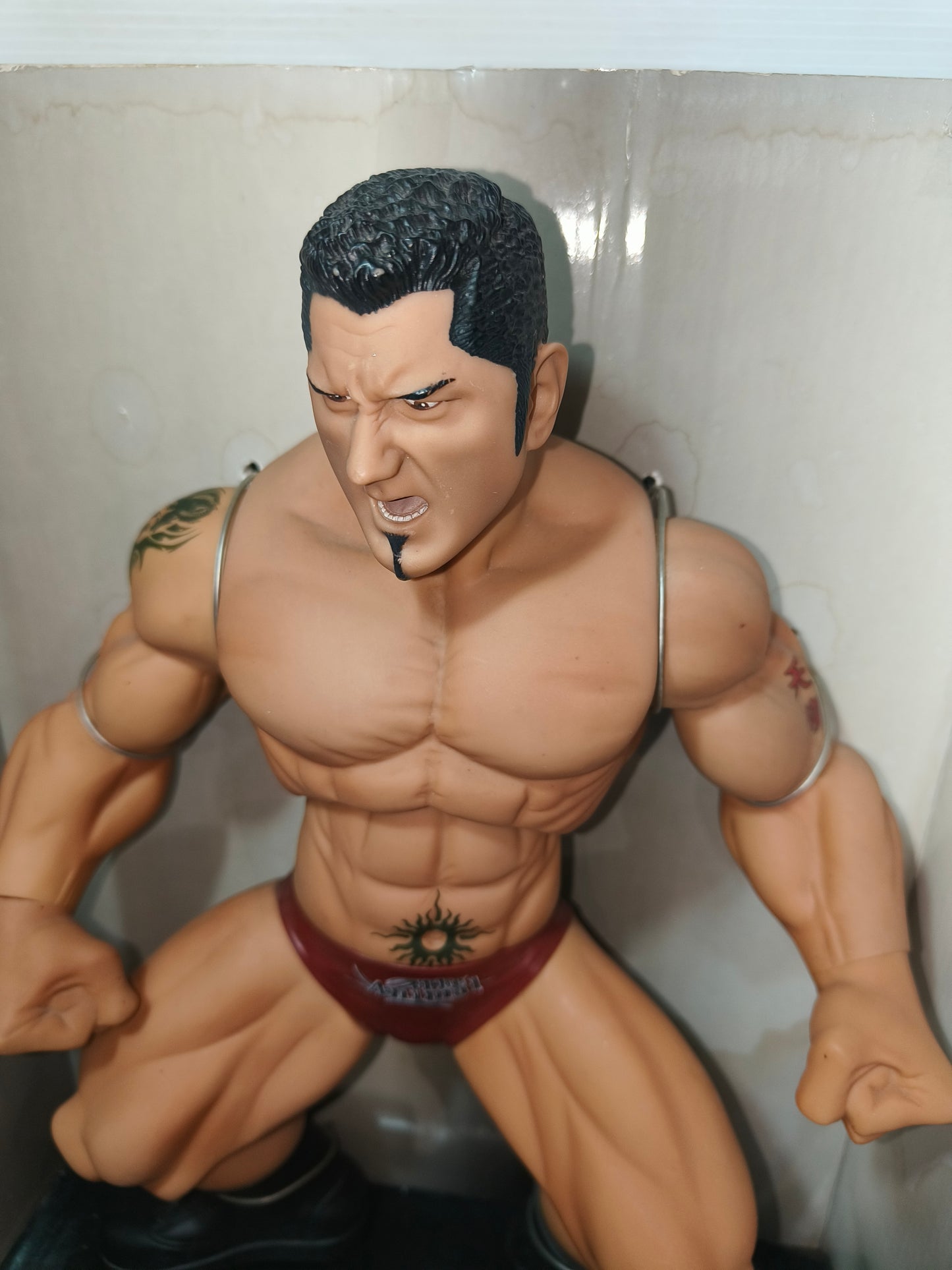 Action Figure WWE Batista, Giochi Preziosi 2005 LEGGI