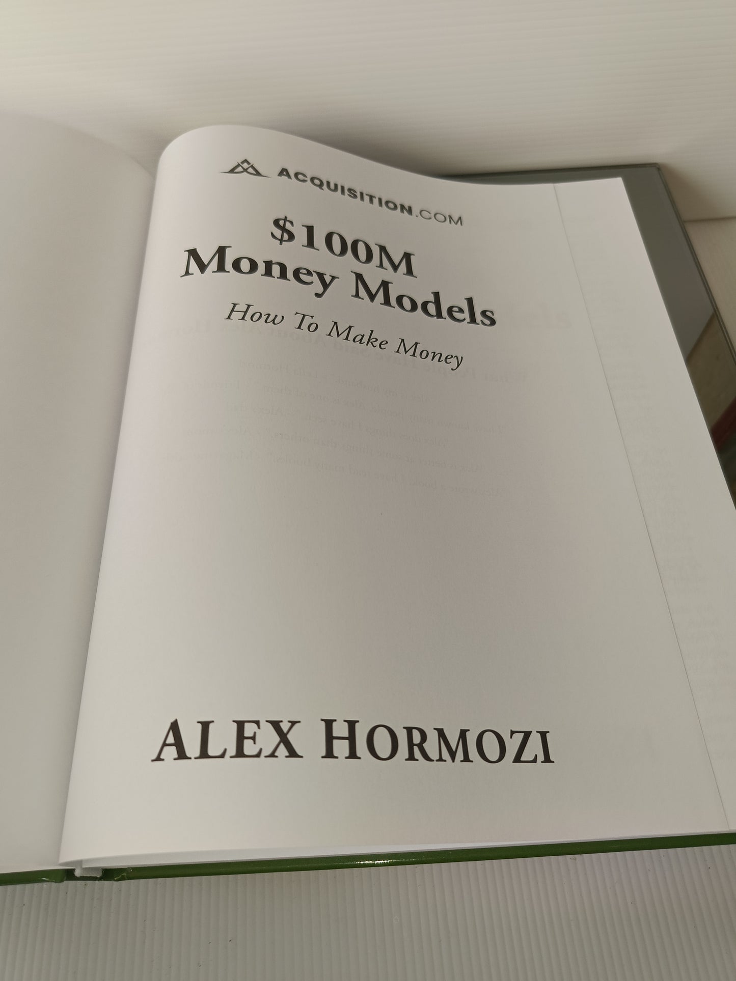 $100M Money Models Alex Hormozi