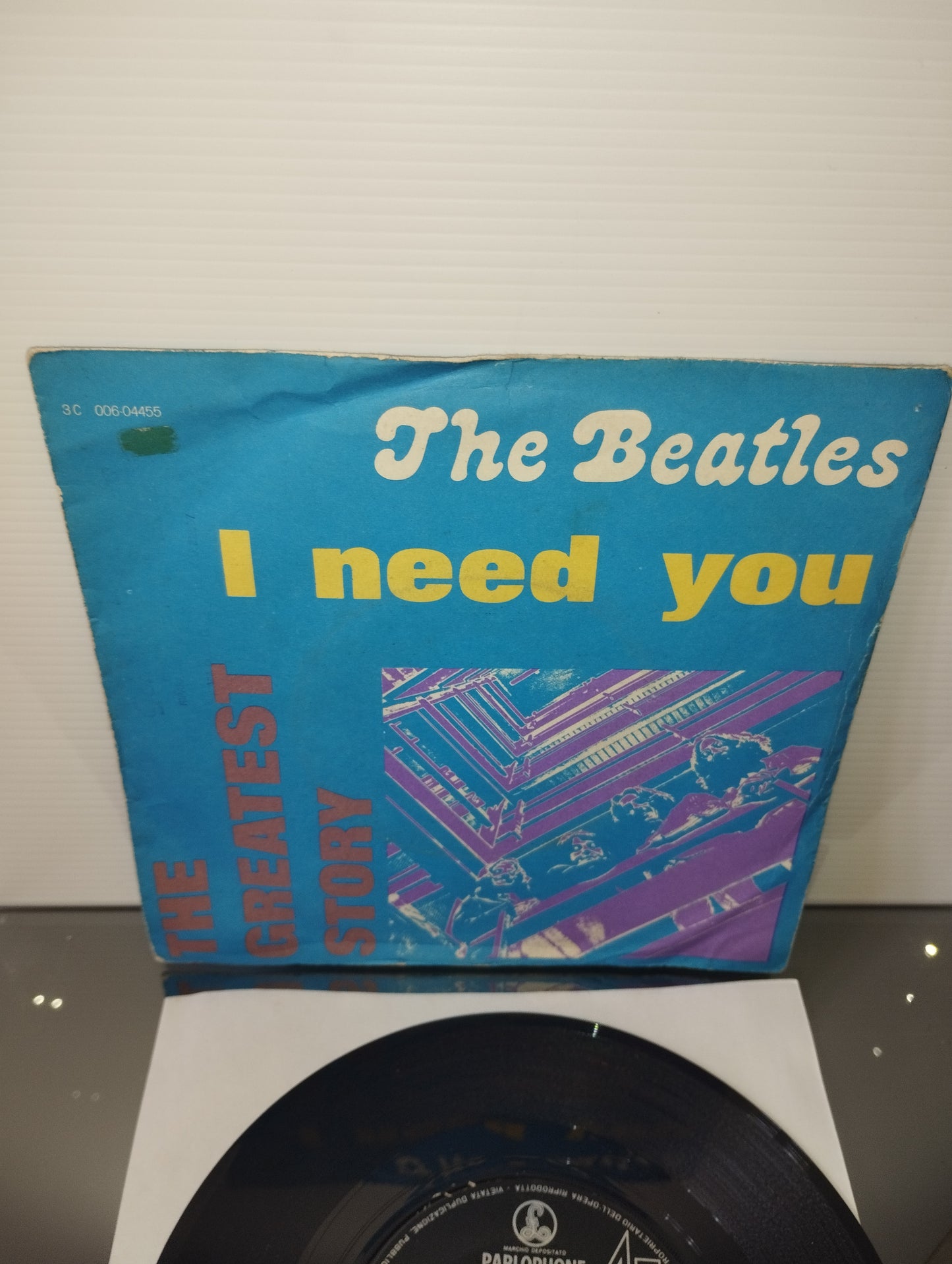 I Need You/Dizzy Miss Lizzy The Beatles 45 Giri Parlophone EMI Cod .3C 006-04455