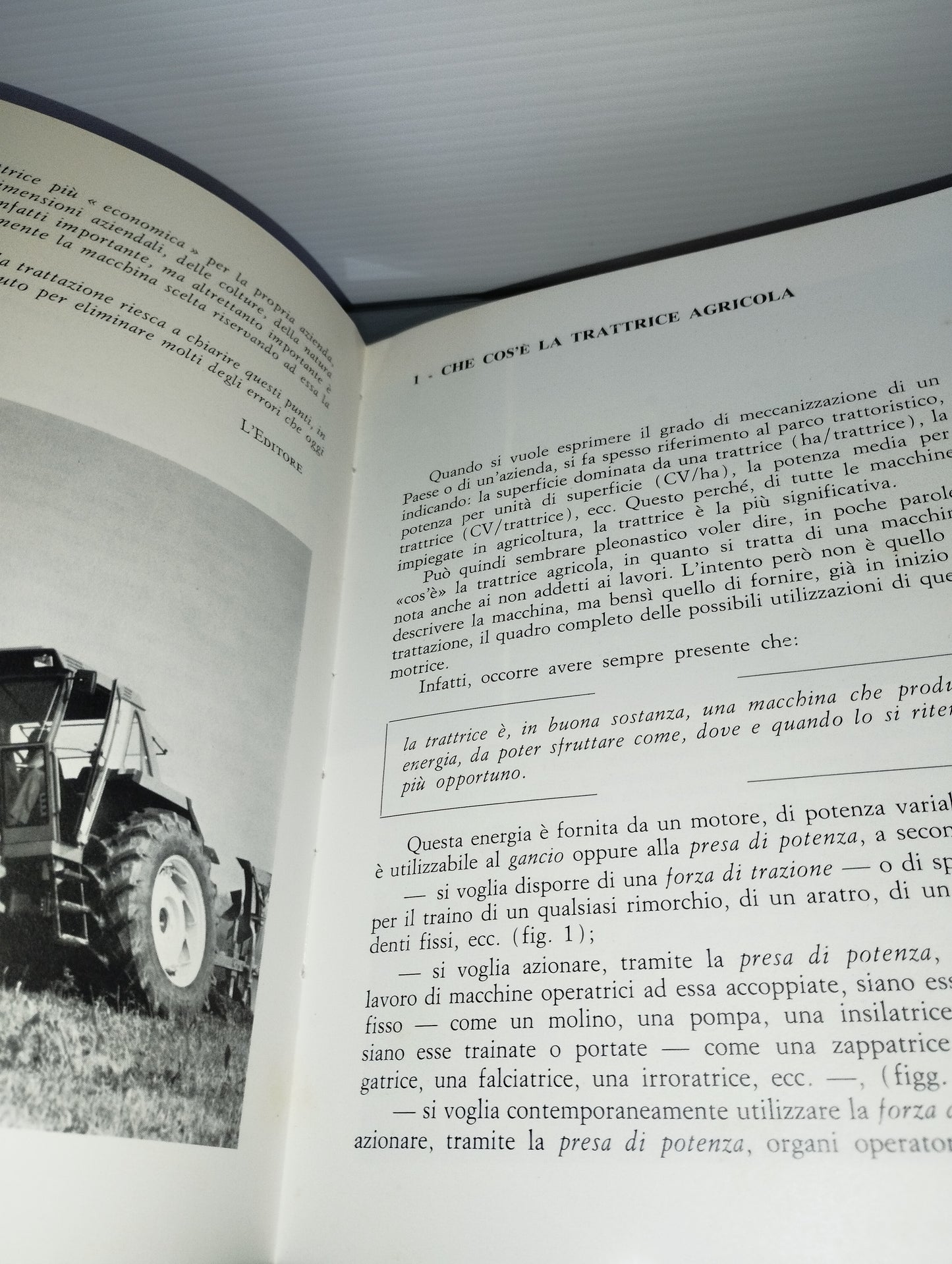 Scelta e Impiego della trattrice agricola Piccarolo