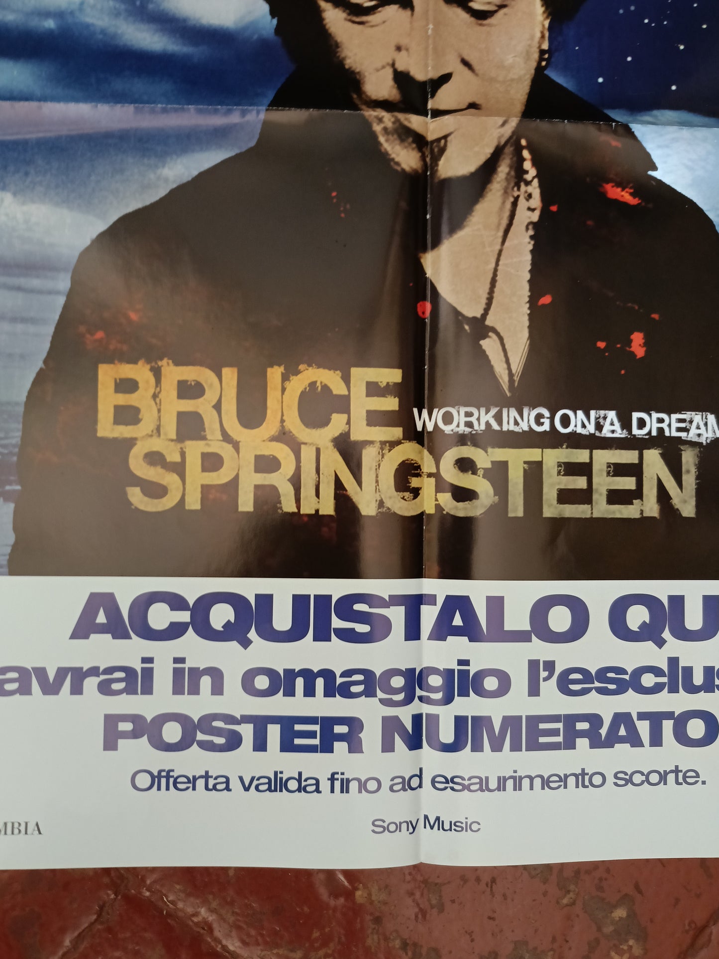 Poster Bruce Springsteen Working On A Dream
Pubblicitario
Sony Columbia
