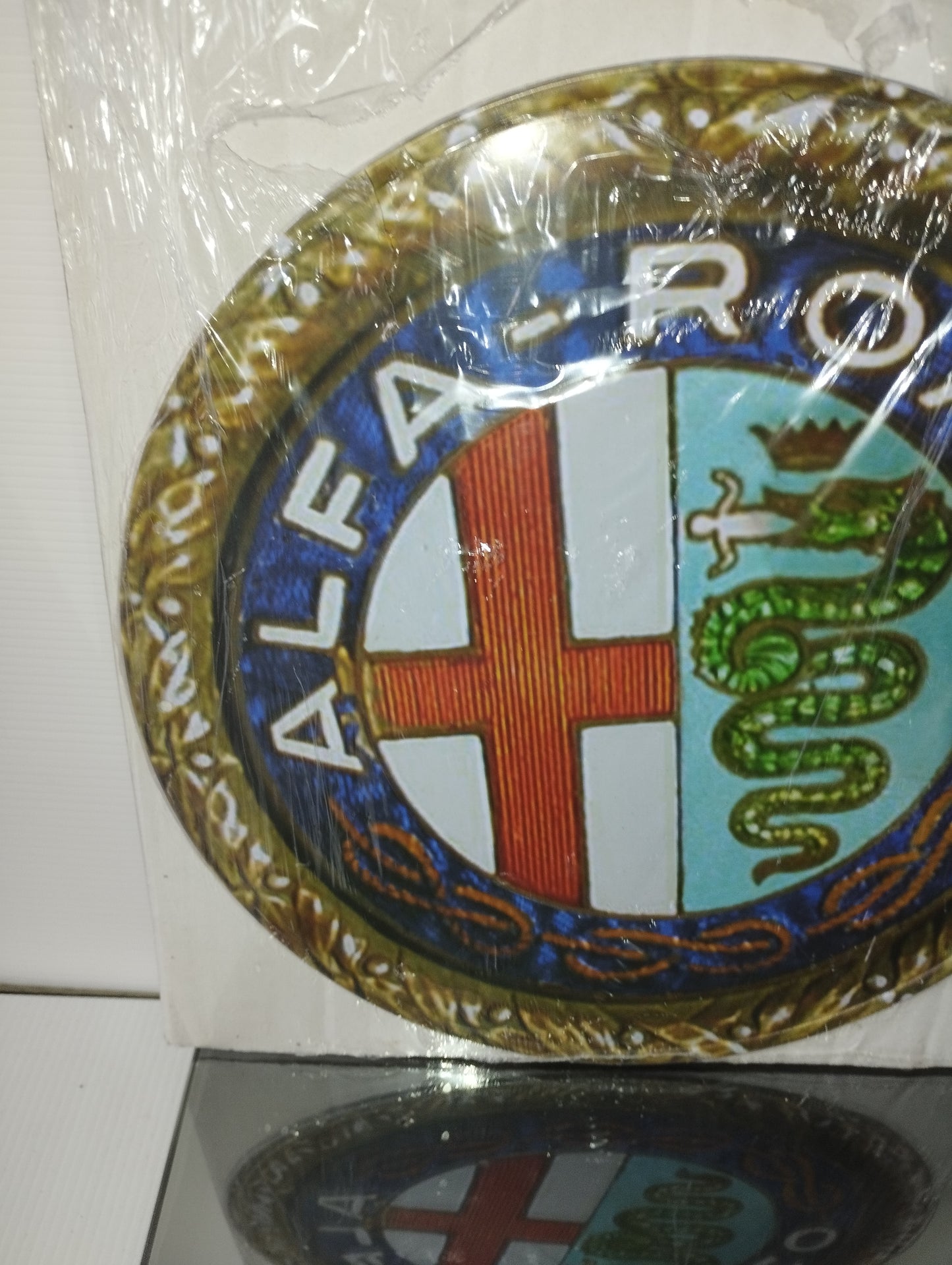 Targa Alfa Romeo In Metallo
Diametro cm.25 circa