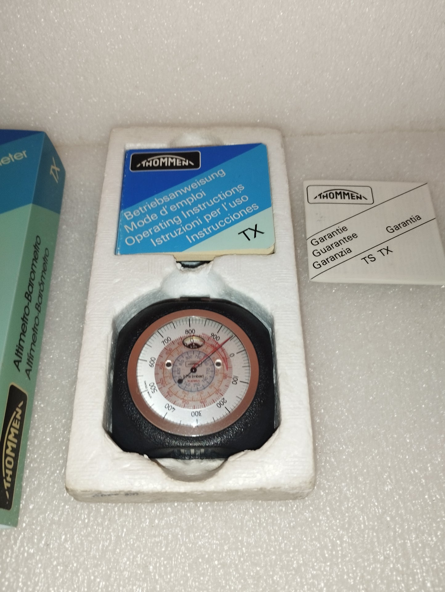 Altimetro Barometro Thommen TX-22 Anni 80
Made in Switzerland