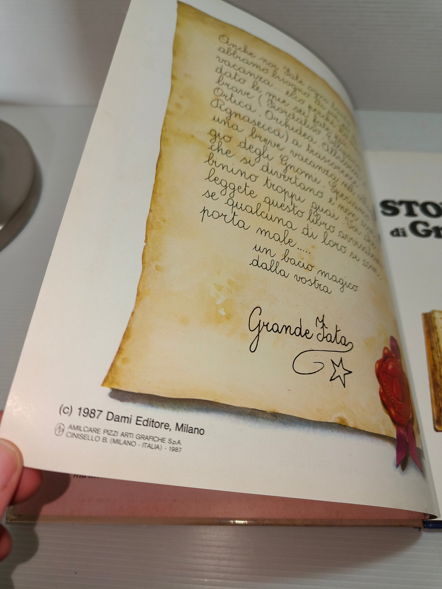 Libro Storie Del Bosco Di Gnomi Di Giganti E Di Fate vol.4, anni 80