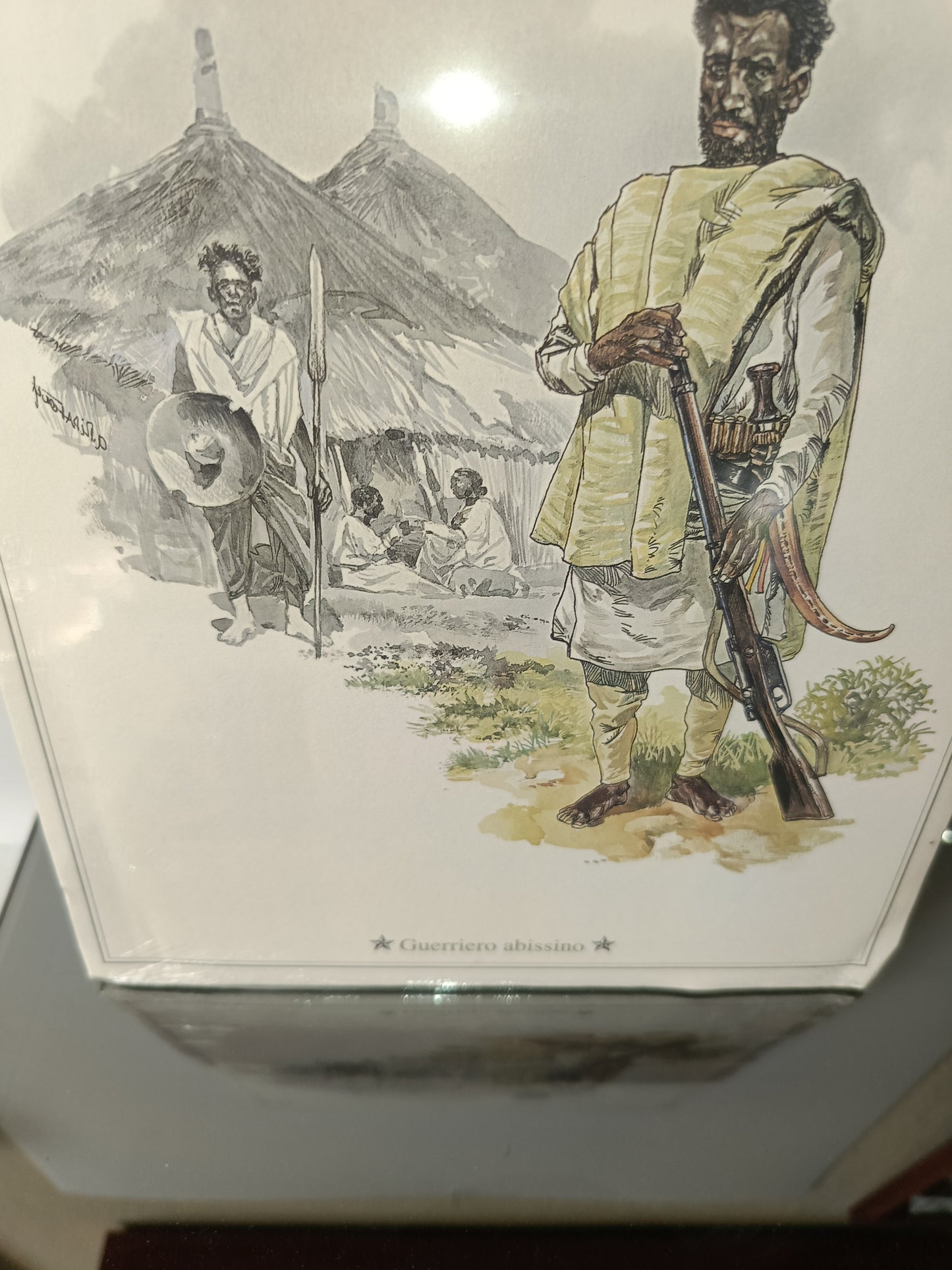 Guerriero Abissino
Stampa Originale Fine Anni 70