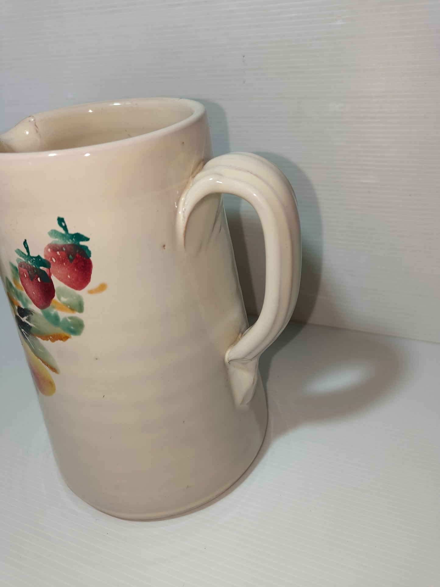 Brocca ceramica Nicola Fasano Grottaglie vintage