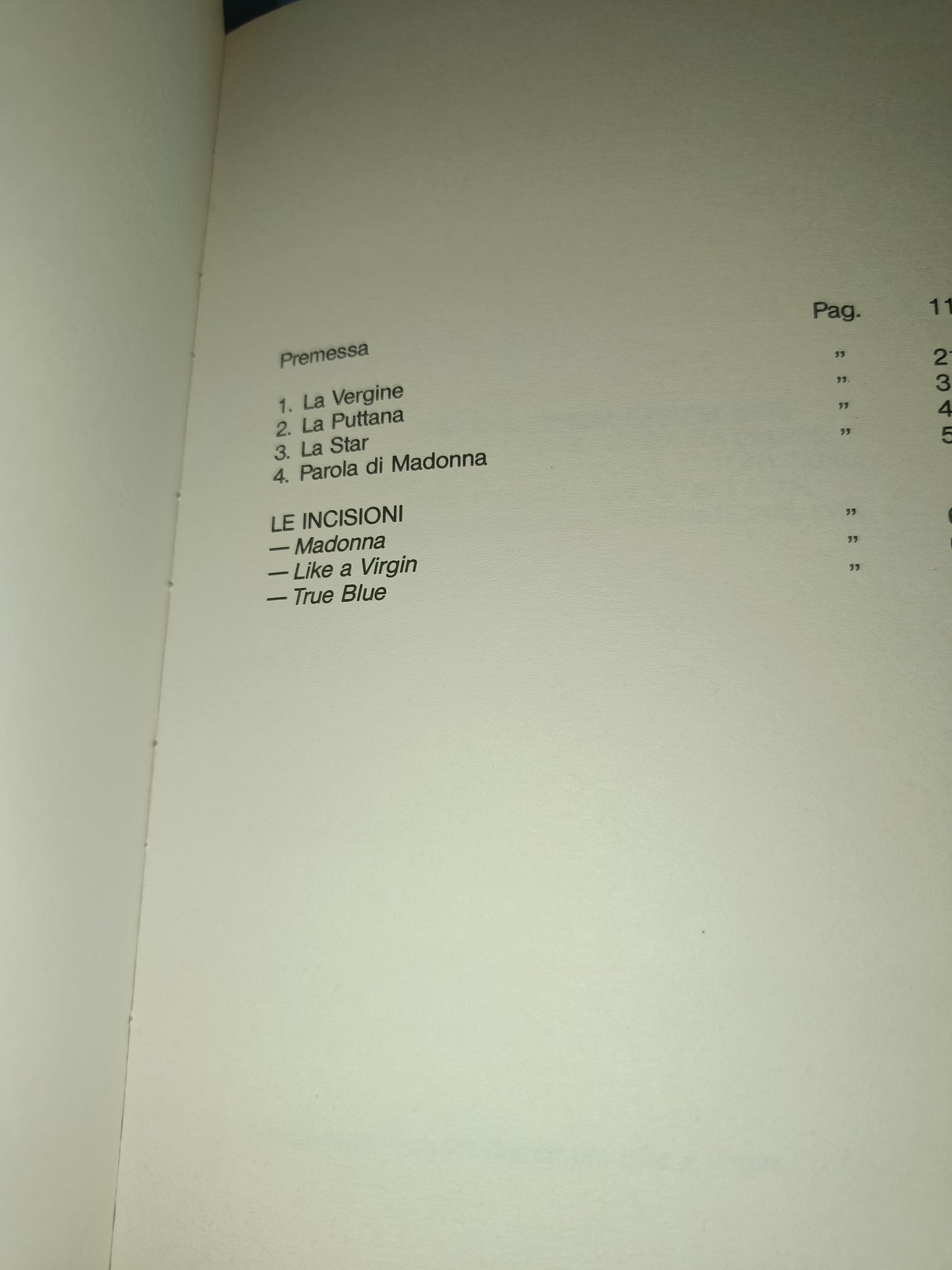 Madonna Betty Shapiro
Edito nel 1987 da Gammalibri
Prima Edizione