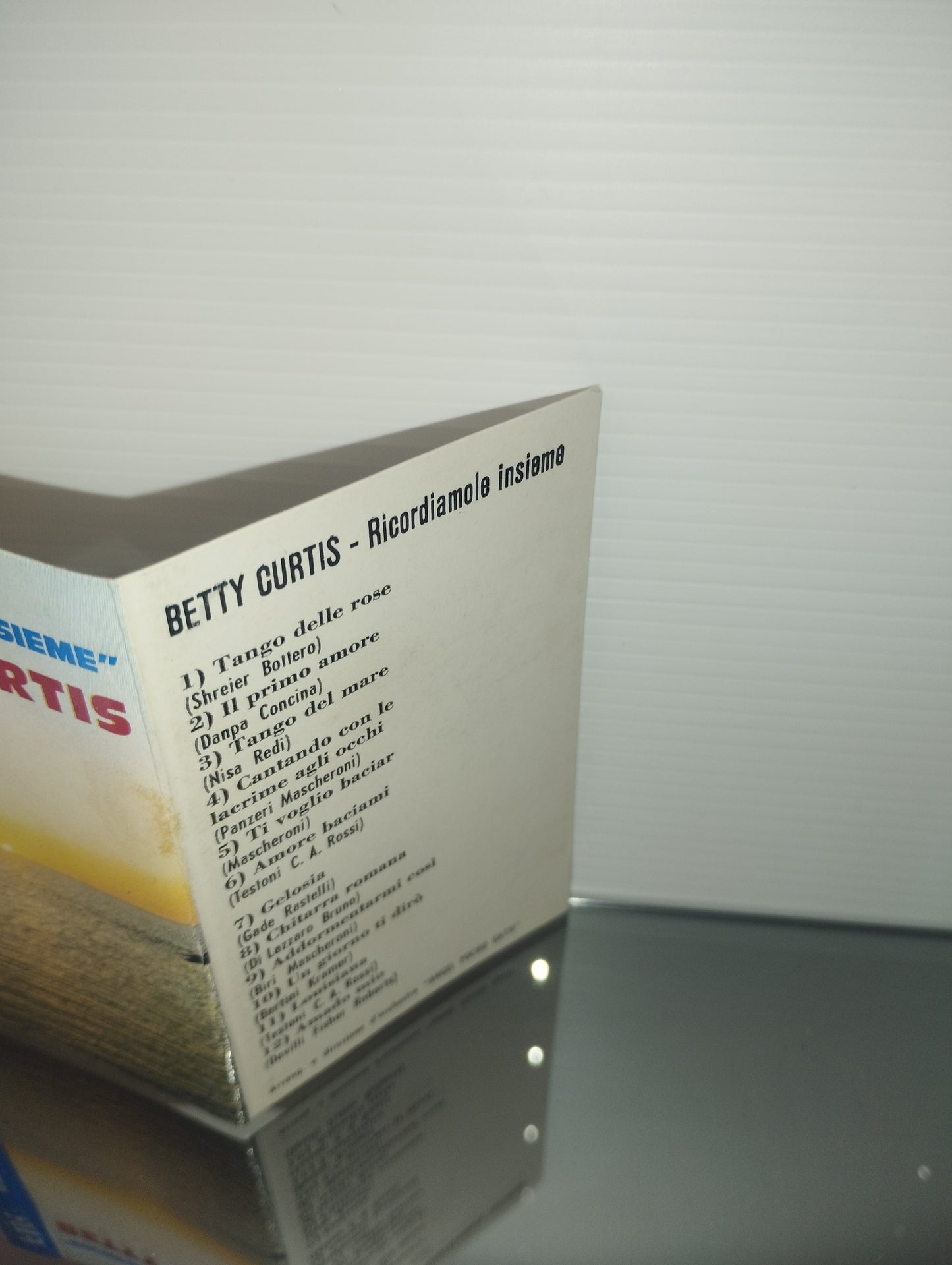 Ricordiamole Insieme Betty Curtis Musicassetta