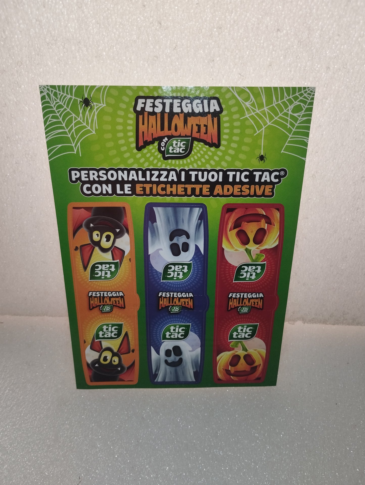 Panini Tic Tac Stickers Halloween adesive
Made in Italy