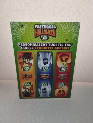 Panini Tic Tac Stickers Halloween adesive
Made in Italy