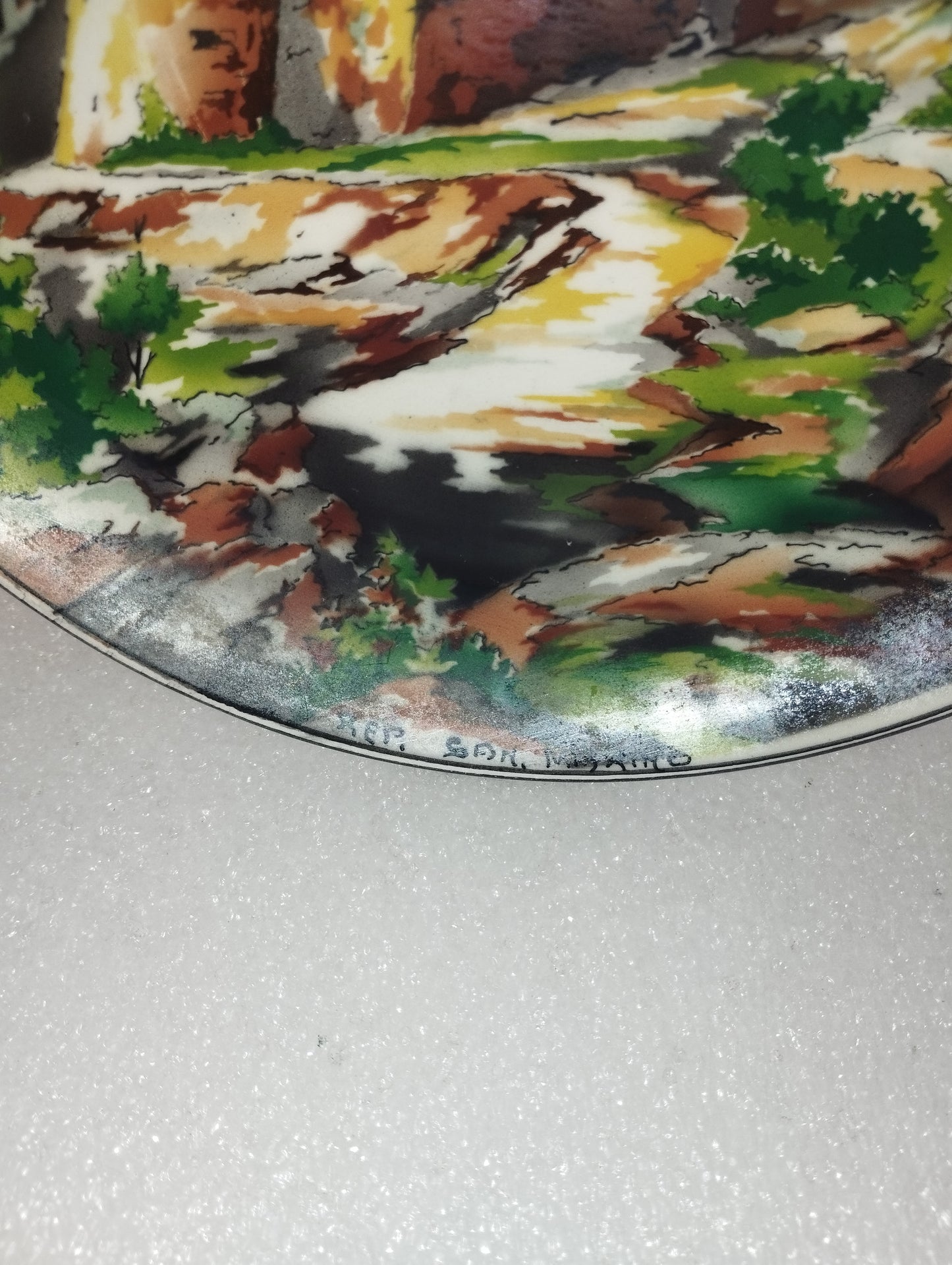 Piatto Ceramica Titano Rep.San Marino Vintage
Diametro cm 21