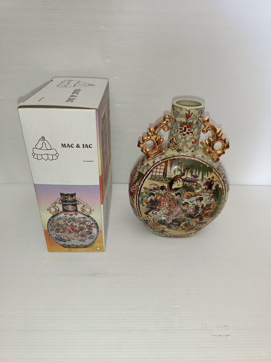 Vaso orientale Mac & Jac Satsuma Style Vintage
In ceramica decorata