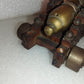 Riproduzione Cannone Vascello Da Guerra In Bronzo E Legno vintage
