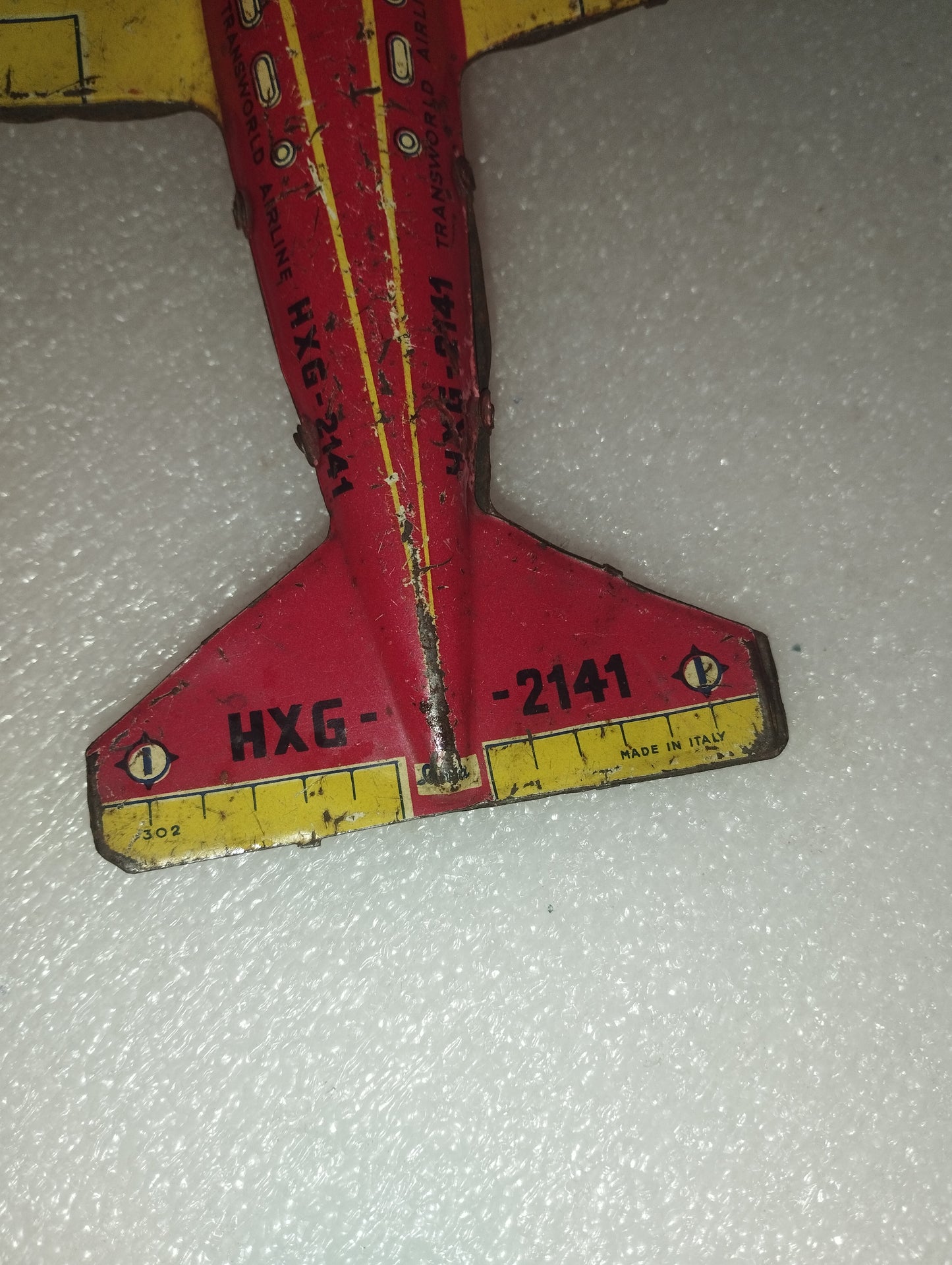 Antico Transworld Airline HGX-2141 in Latta Da Restaurare