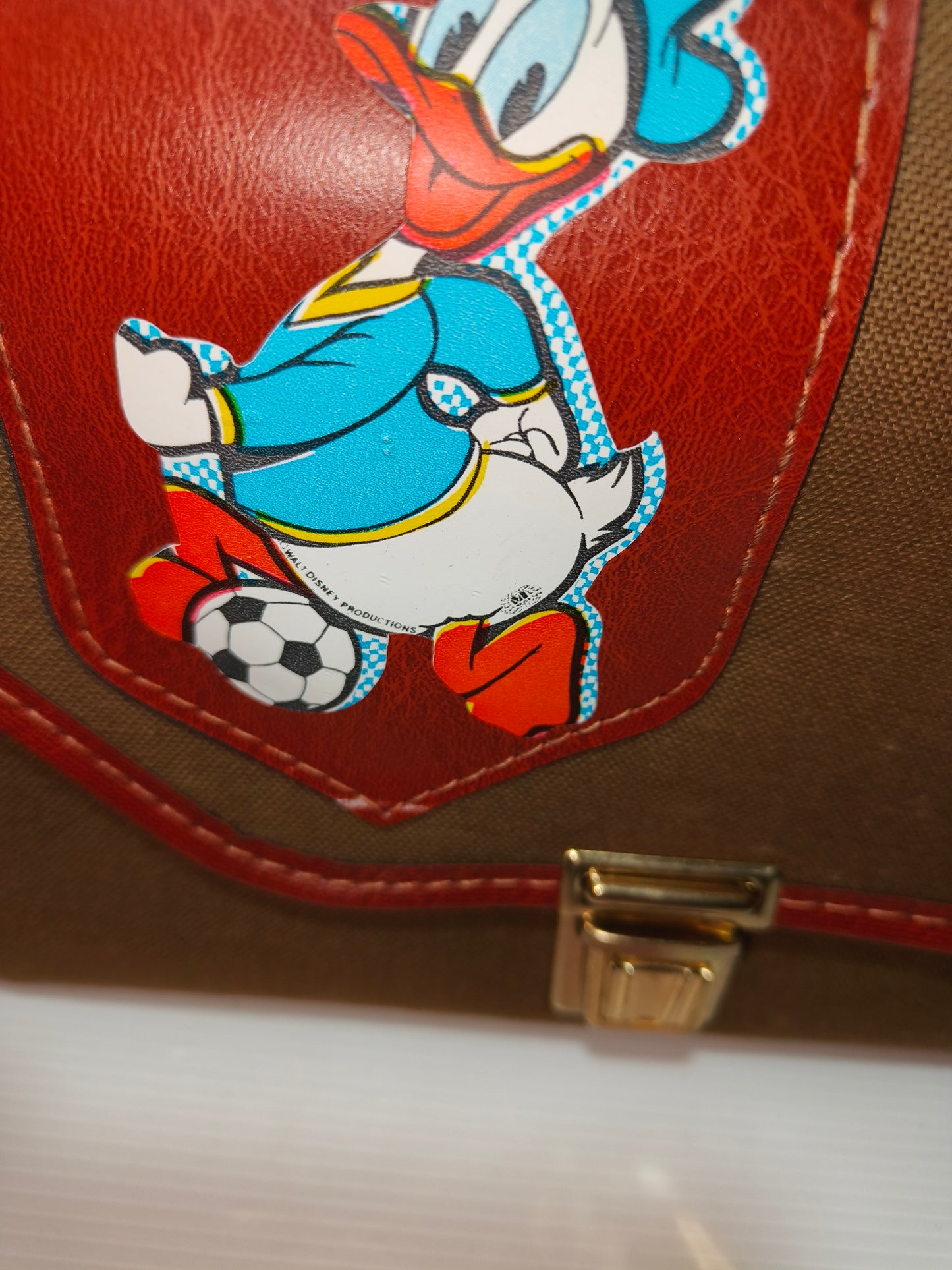 Panierino cestino d'epoca Paperino Walt Disney, LEGGI