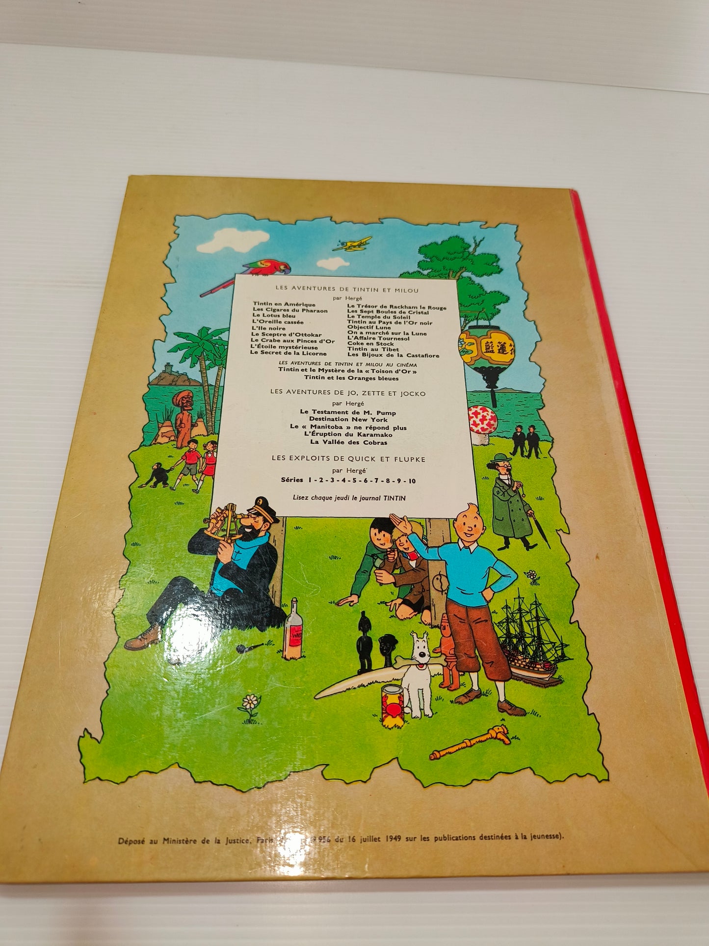 Fumetto Tintin Le Temple Du Soleil, 1966 LEGGI