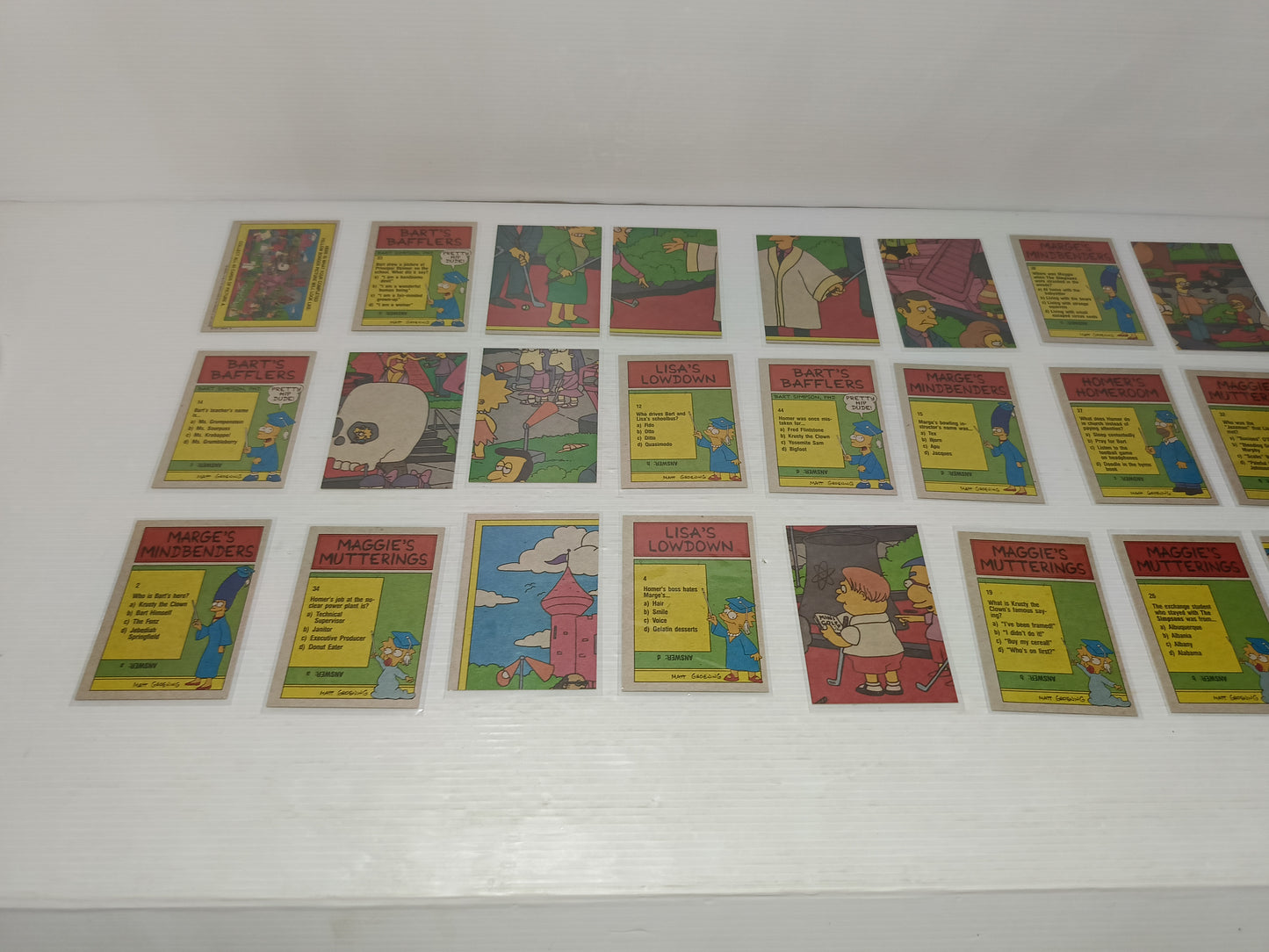 The Simpson Collezione 88 Card Toops
Anno 1990
Rare