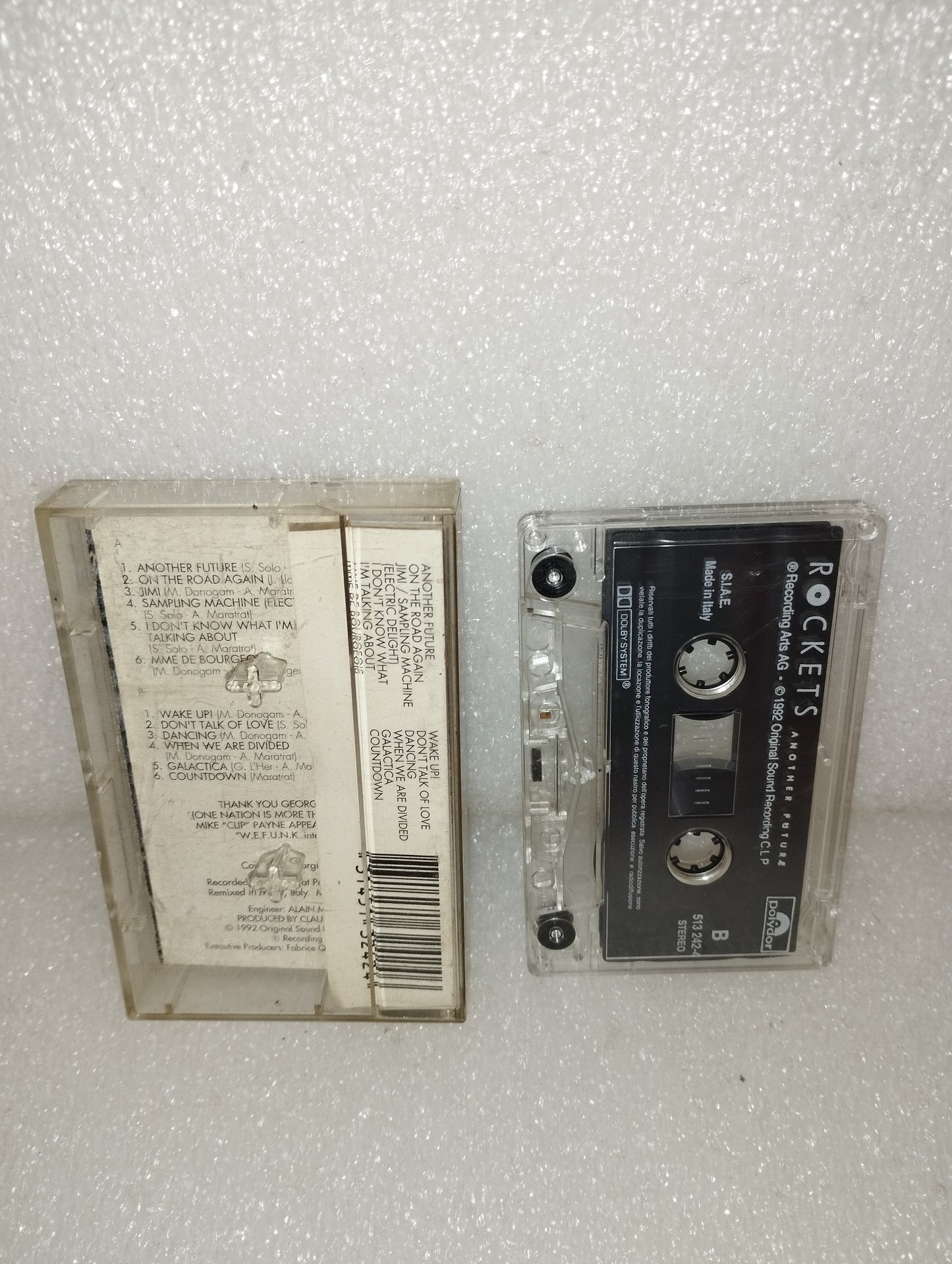 Another Future Rockets Musicassetta Edita nel 1992 da Polydor cod.513 242-4