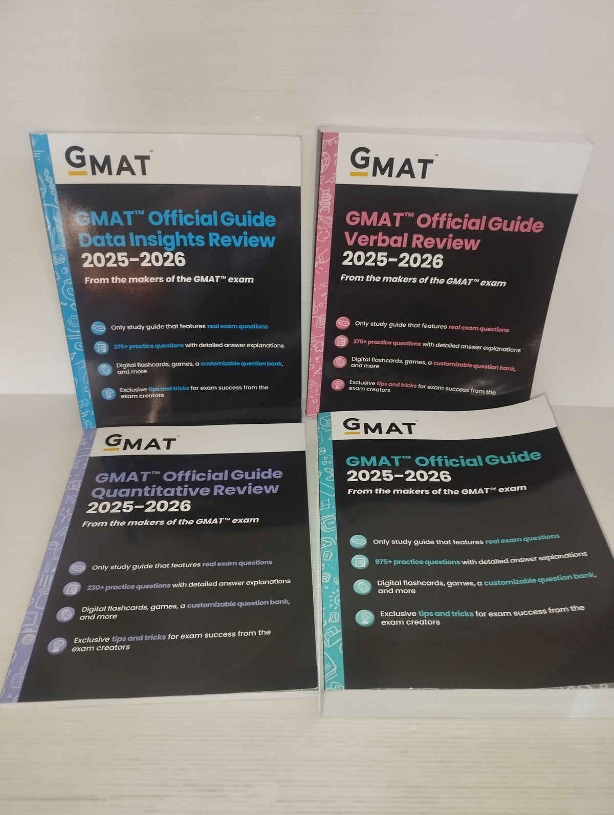 Wiley GMAT Official Guide 2025-2026
Set 4 libri