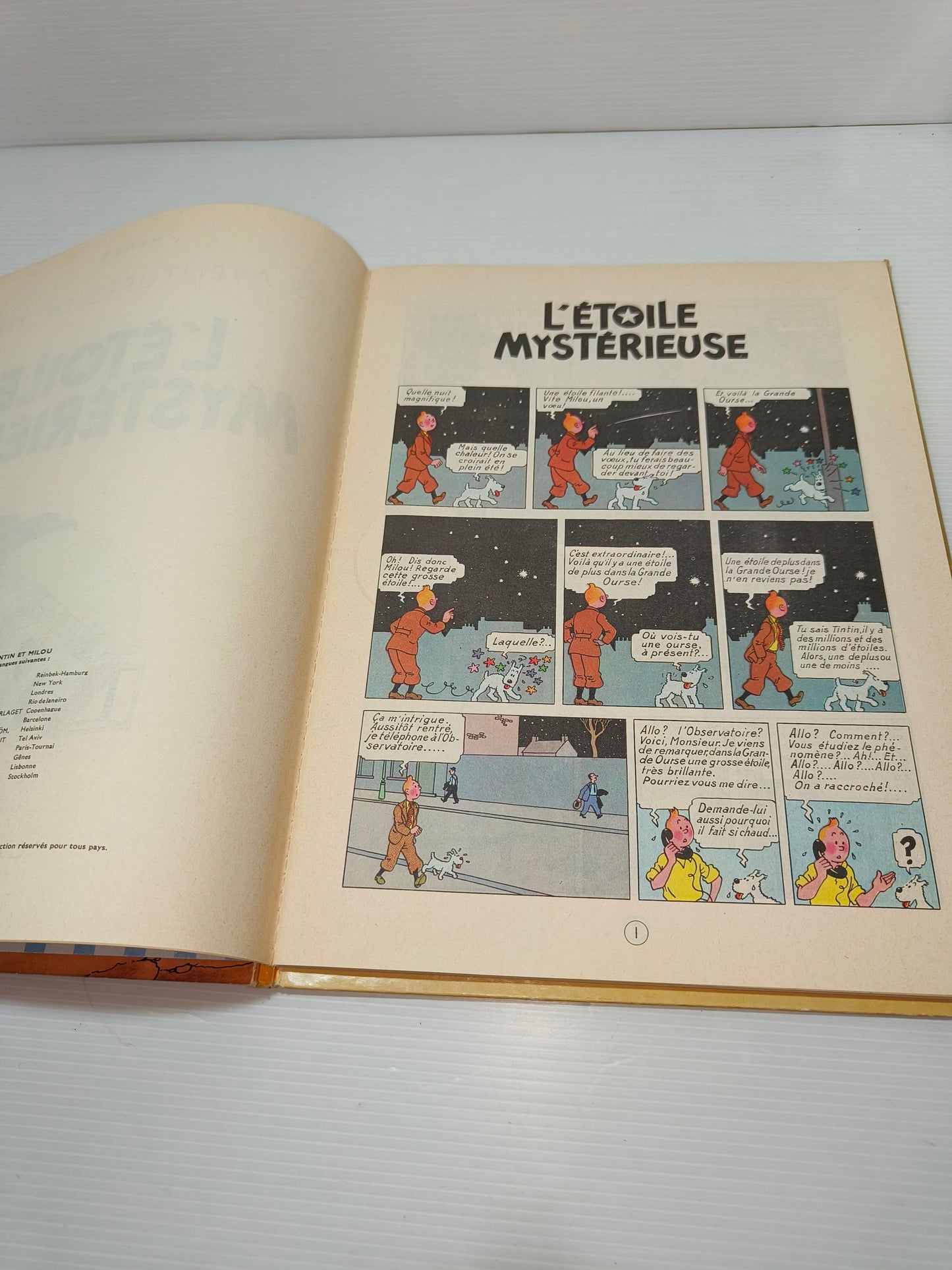 Fumetto L'Étoile Mystérieuse 1966 LEGGI