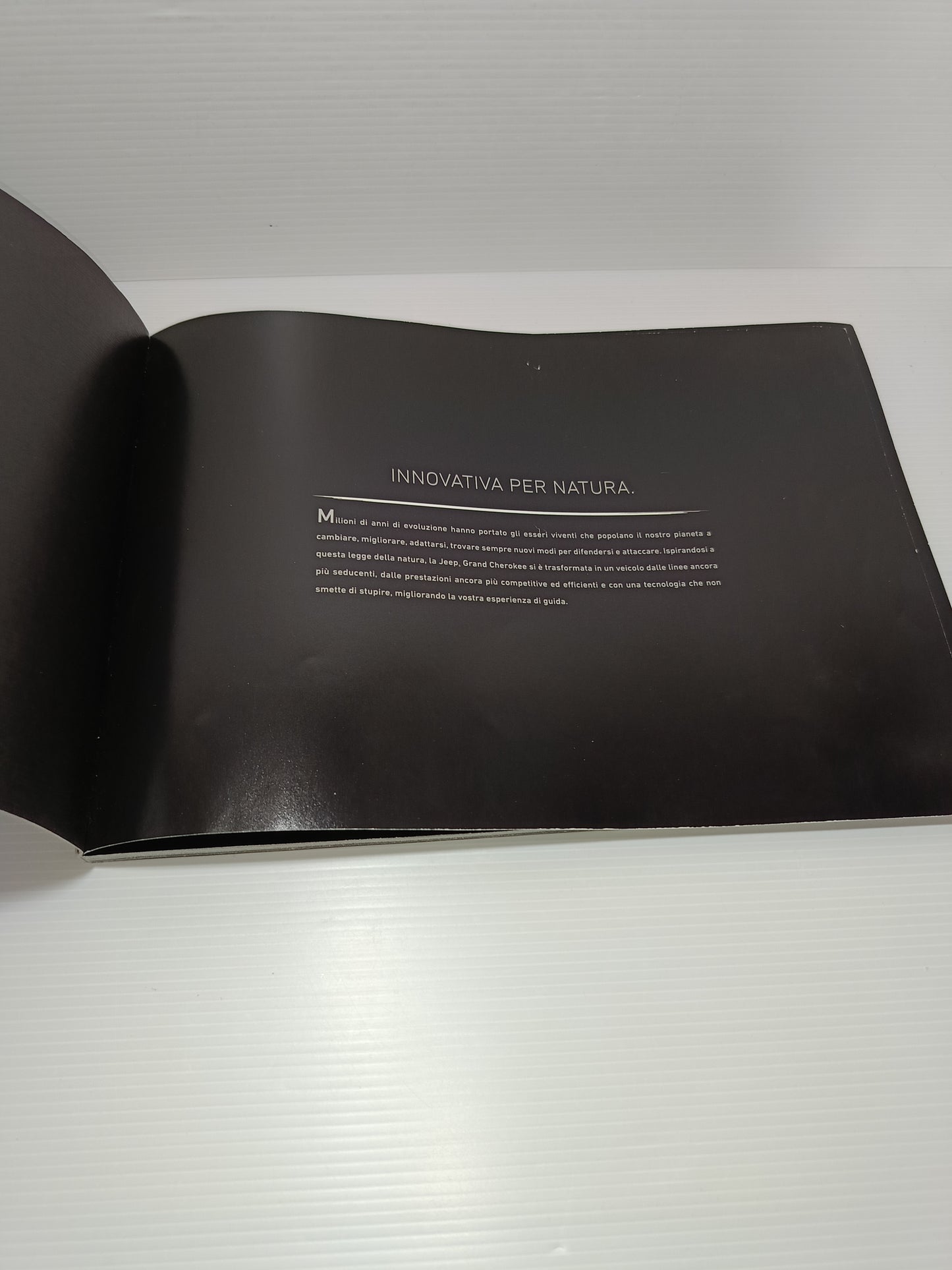 Libretto Jeep Grand Cherokee Pubblicitario