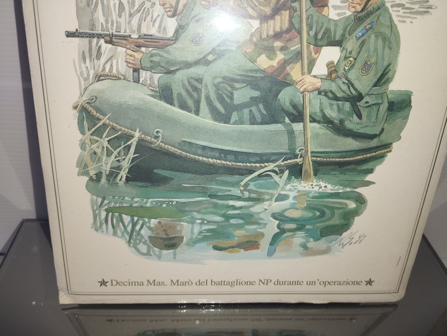 Decima Mas Marò del Battaglione NP Durante una Operazione Stampa Originale Fine Anni 70