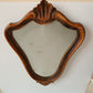 Antico Specchio con cornice in legno, LEGGI