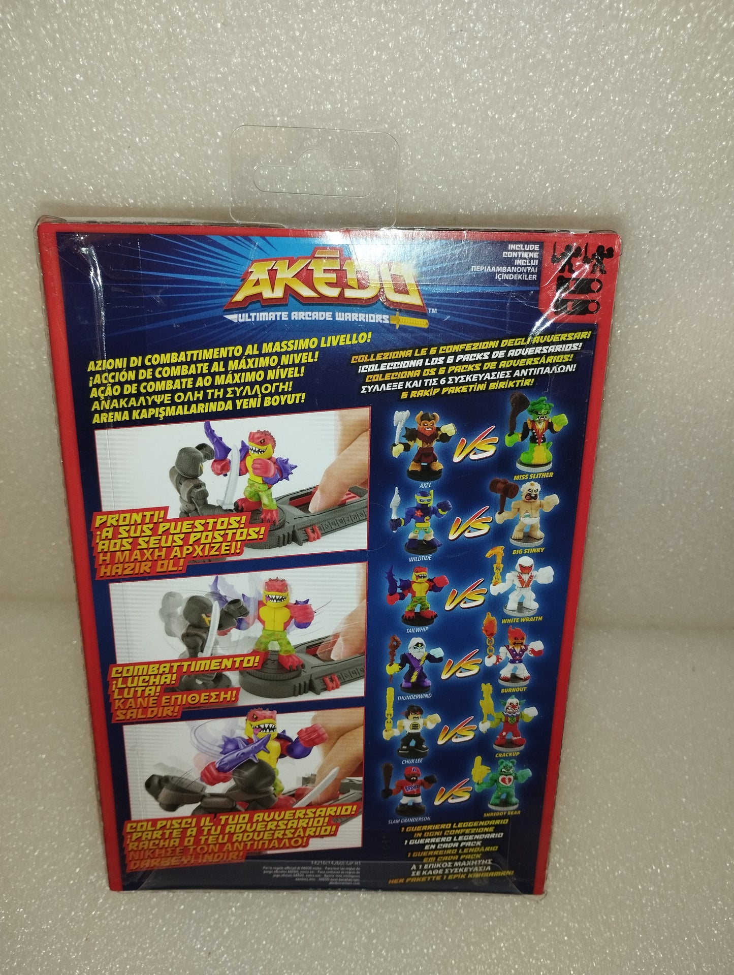 Akedo Axel vs Epic Miss Slither
Giochi Preziosi