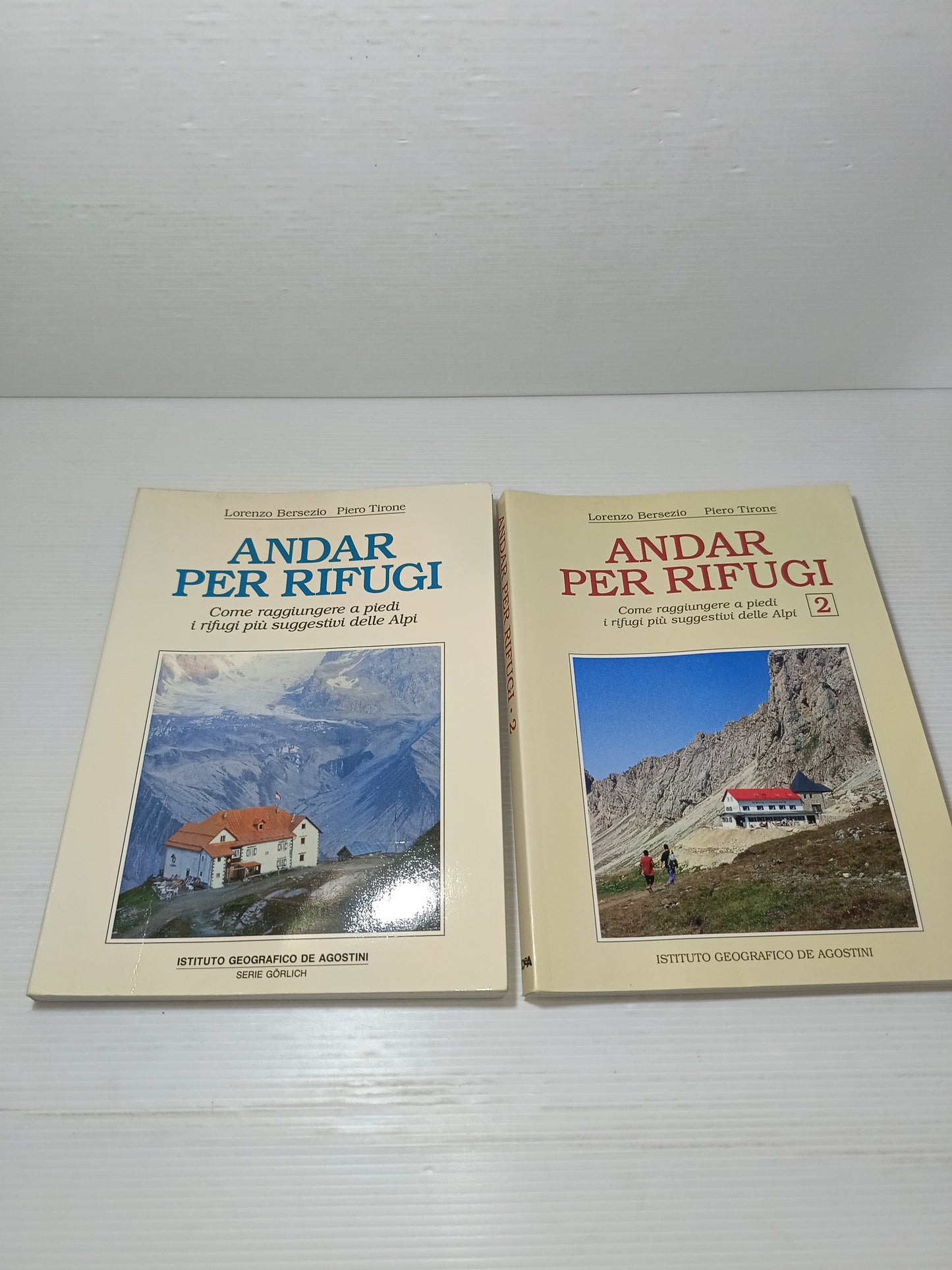 2 Guide Andar Per Rifugi De Agostini Vintage