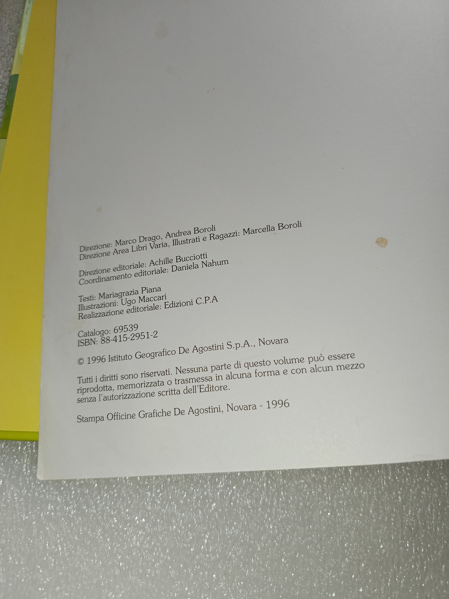 Pinocchio Il Regno Incantato
Edito nel 1996 da De Agostini