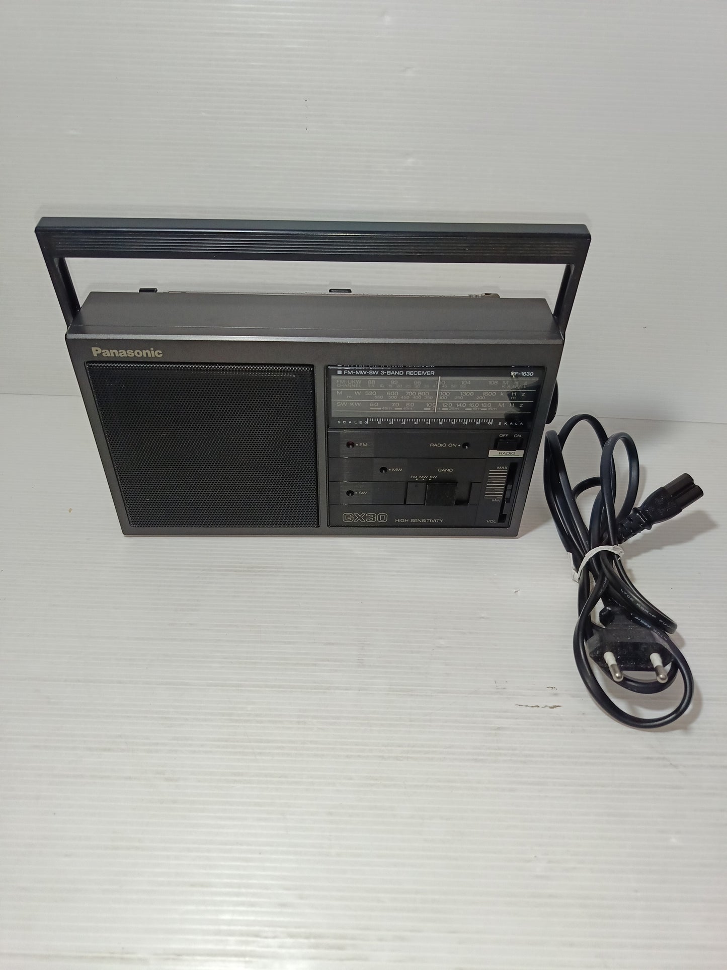 Radio Panasonic GX30 RF 1630 FM/MW/SW 3 band receiver Vintage