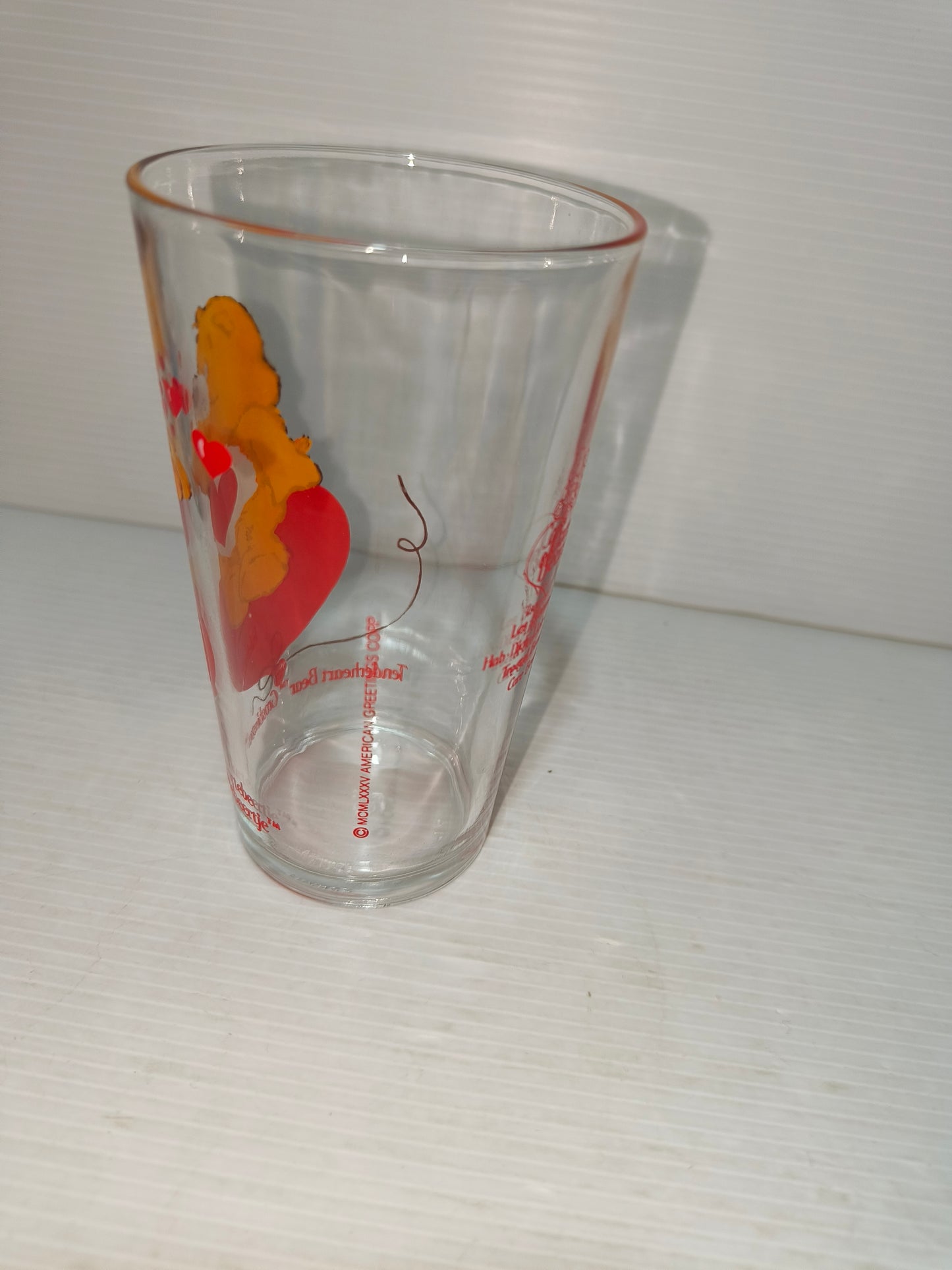 Bicchiere Care Bears Grosbisou, 1985