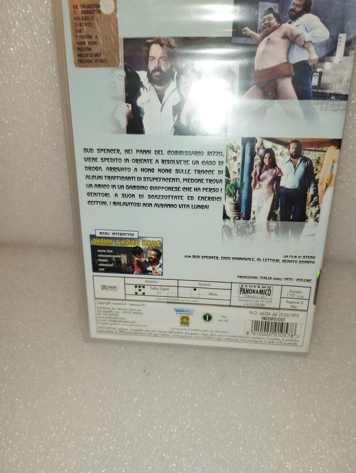 Piedone A Hong Kong Bud Spencer DVD Medusa
Regia di Steno sigillato