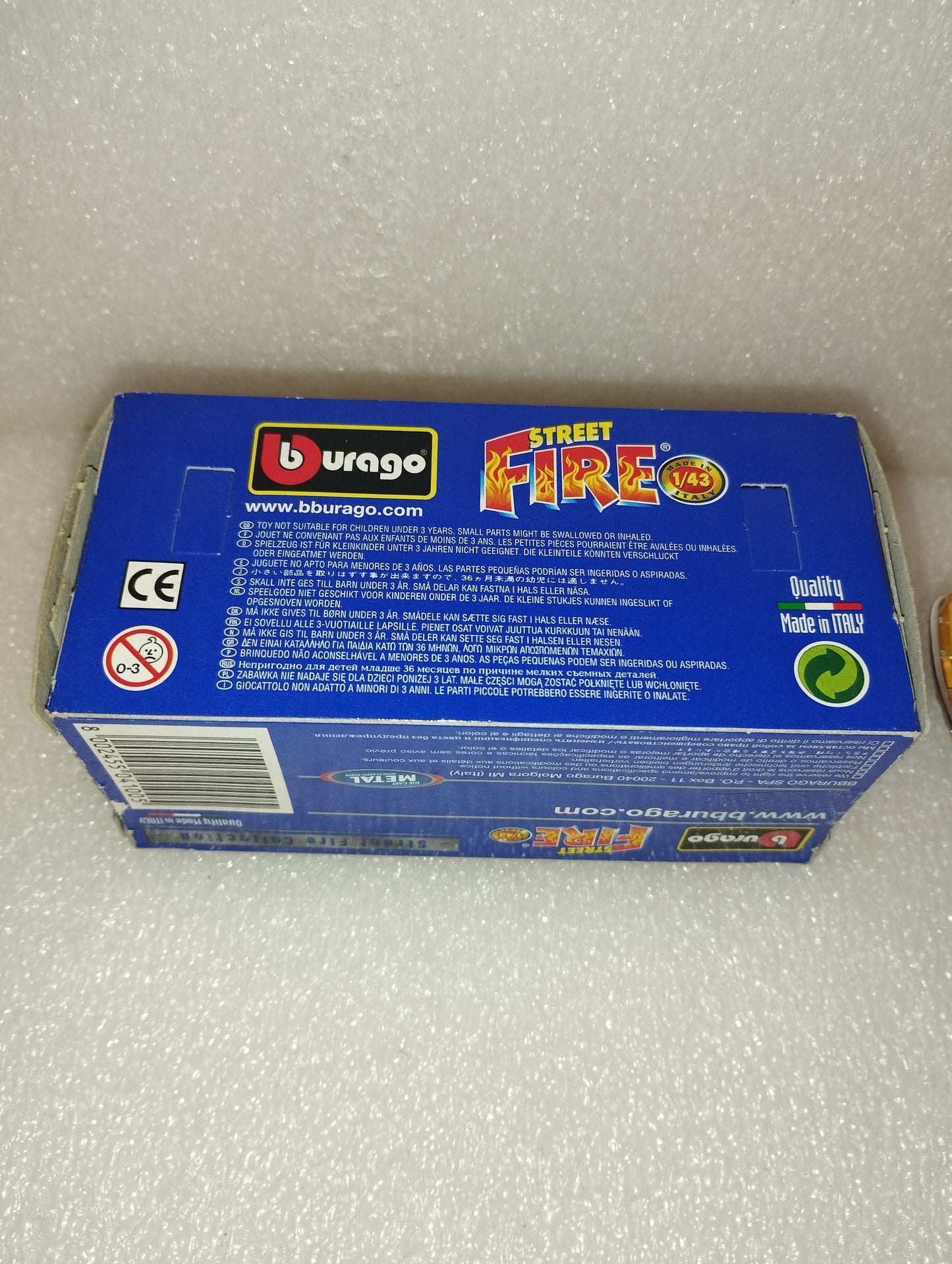 Fiat 500 Sport
Scala 1:43
Bburago
Street Fire Collection