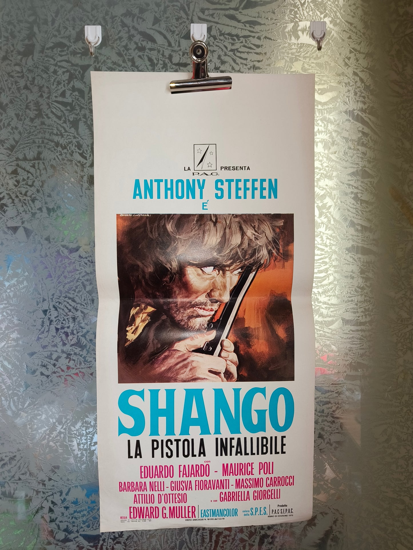 Locandina Film Shango La pistola infallibile, anni 70