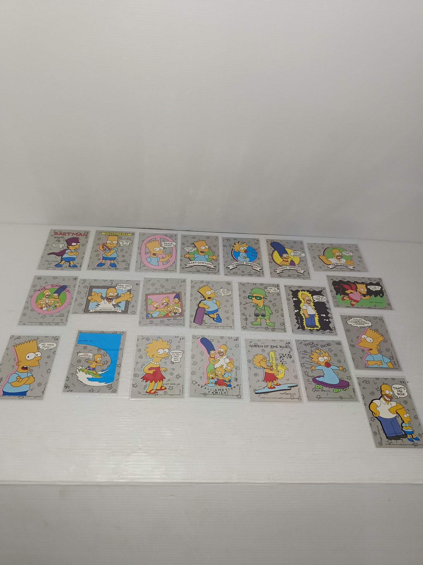 The Simpson Collezione 22 Card Toops
Anno 1990
Rare