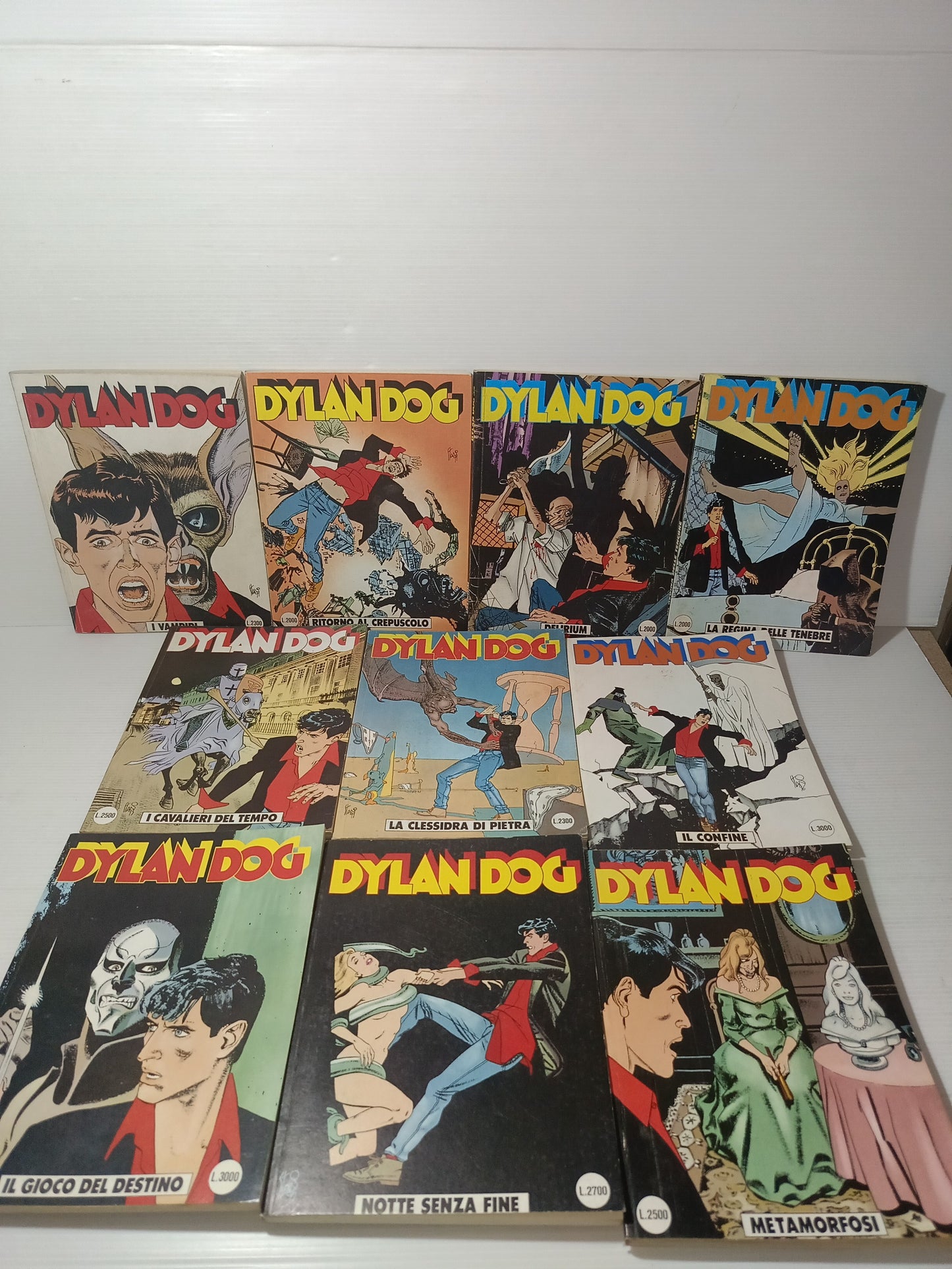 Dylan Dog Lotto 10 Fumetti
Anni 90
Sergio Bonelli Editore