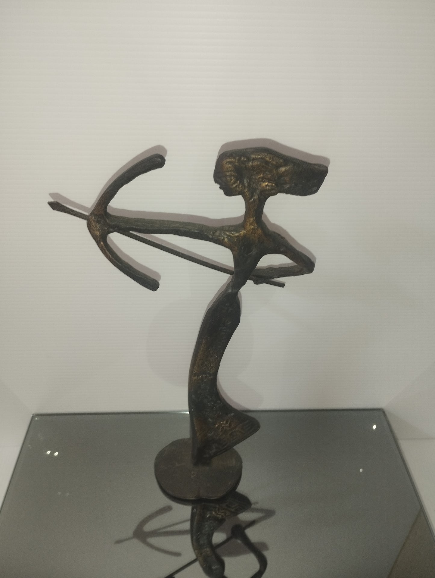 Scultura Dea Greca In Bronzo