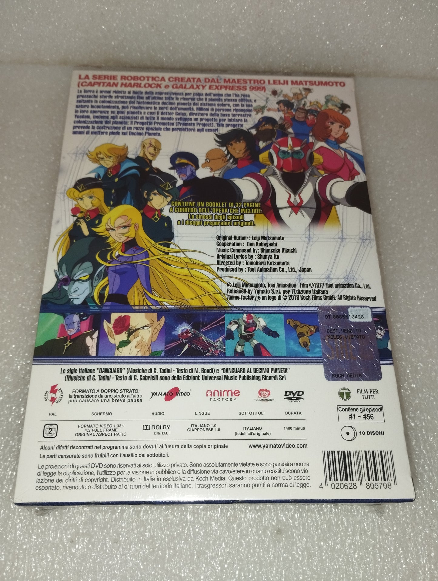 Box Set Planet Robot Danguard Ace
10 dvd
Yamato Video