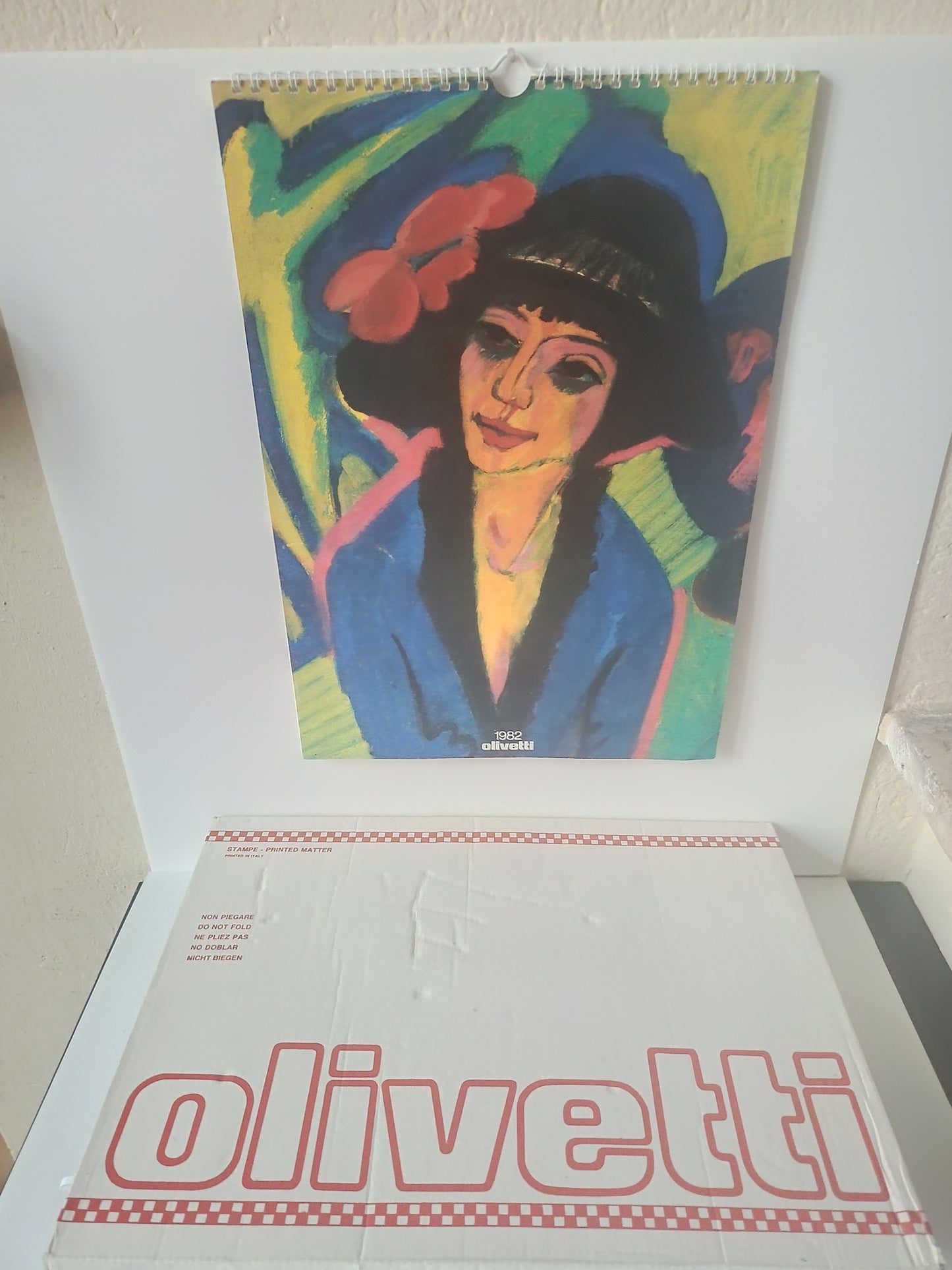 Olivetti Calendario 1982 Ernst Ludwig Kirchner