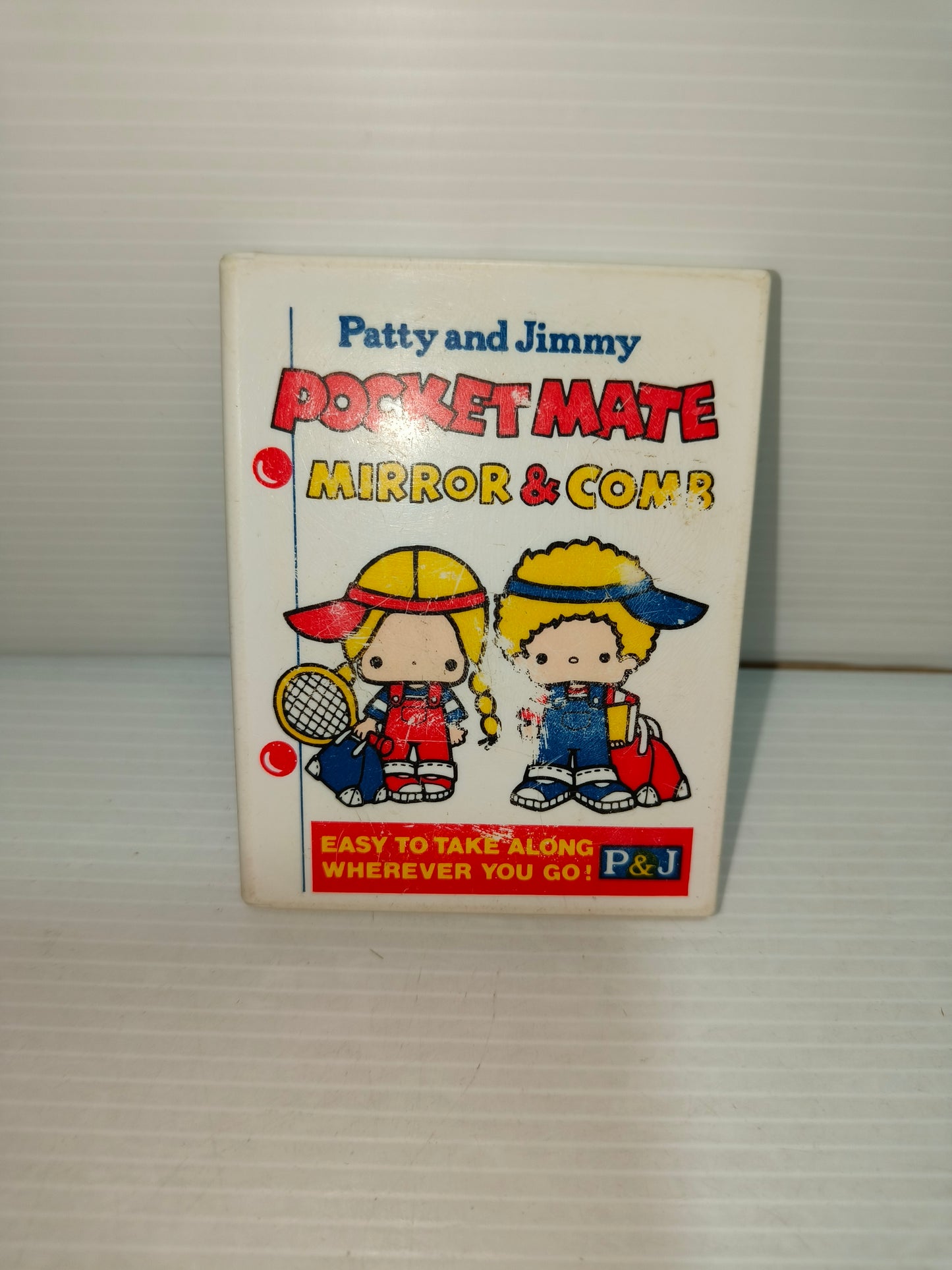 Set specchio e pettine Patty and Jimmy, Sanrio anni 70 LEGGI