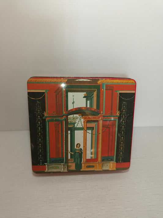 Scatola latta vintage Lazzaroni, LEGGI