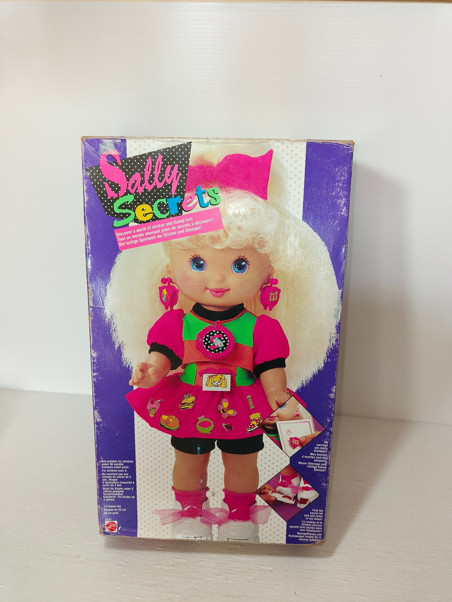 Bambola Sally Secrets, Mattel anni 90 Nuova