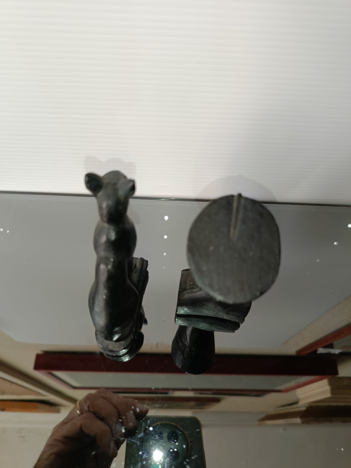 2 Statuette Egitto Souvenir Vintage