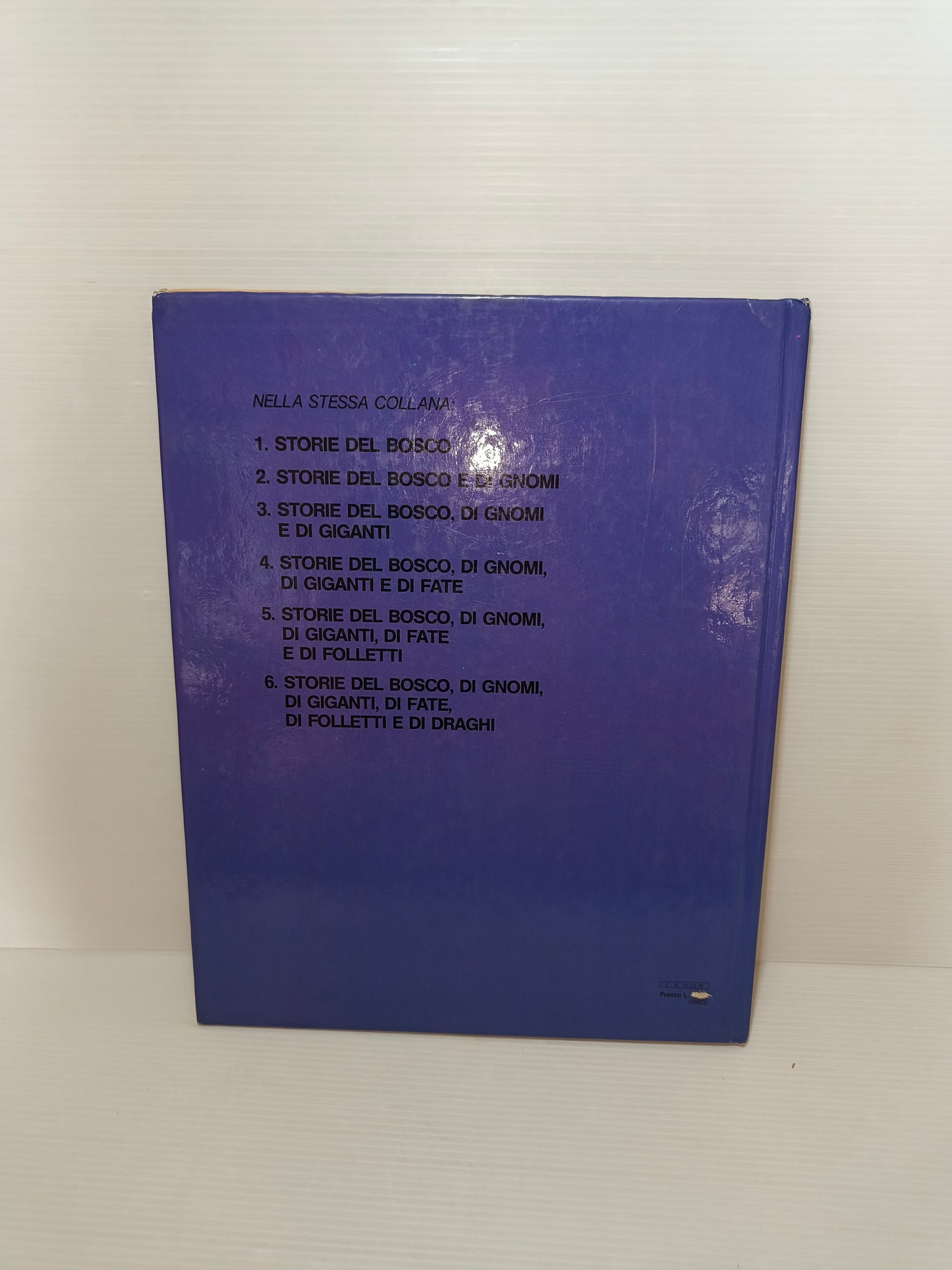 Libro Storie Del Bosco Di Gnomi Di Giganti E Di Fate vol.4, anni 80